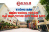 Thông báo điểm trúng tuyển Đại học chính quy năm 2025 ngành Tâm lý học