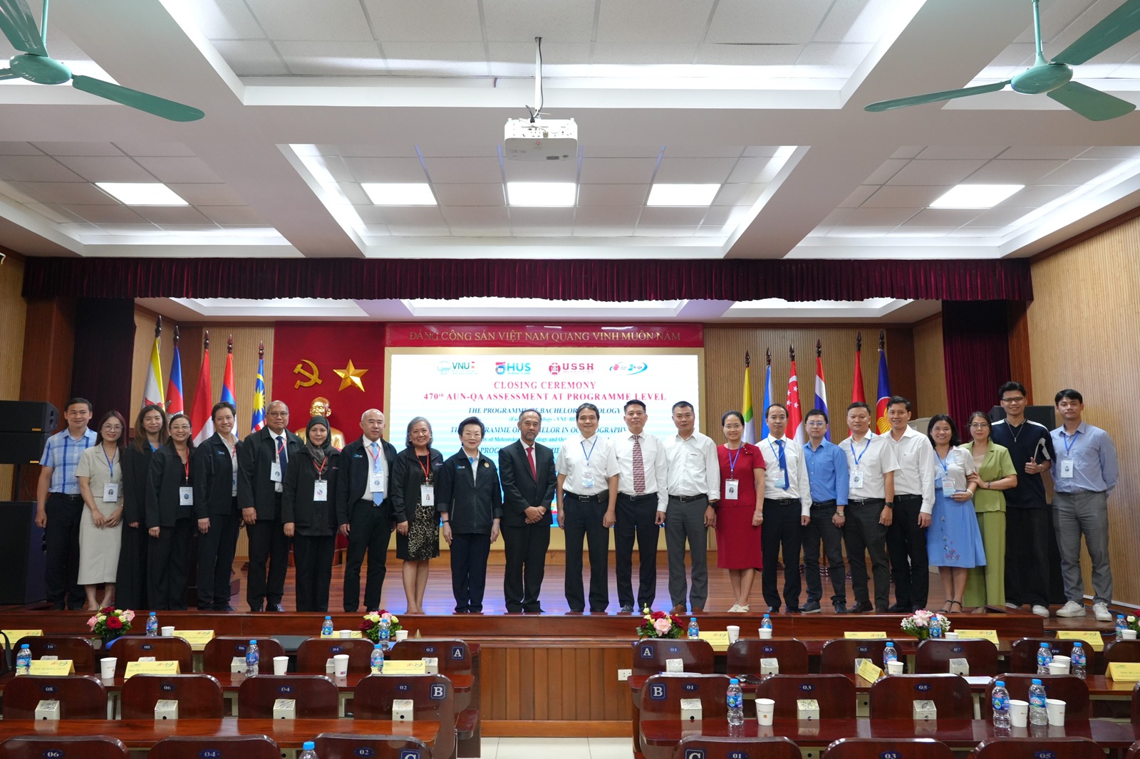 Bế mạc đánh giá ngoài theo tiêu chuẩn AUN-QA lần thứ 470 chương trình Thạc sĩ Tâm lý học lâm sàng