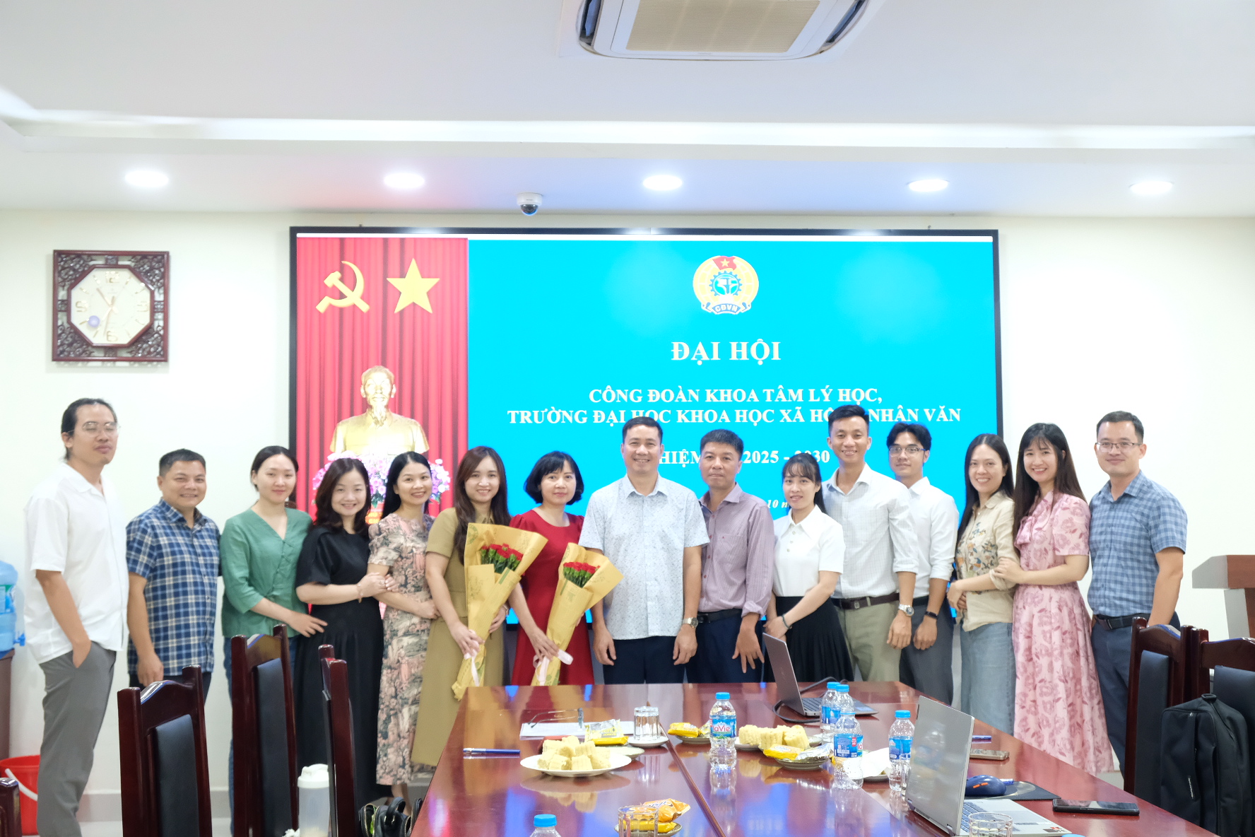 Đại hội Công đoàn khoa Tâm lý học nhiệm kì 2025 - 2030